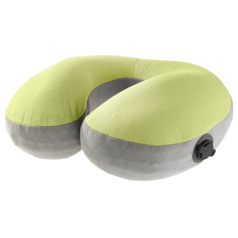 Cocoon Air Core pillow U- Shaped Neck Support - Wasabi/grey