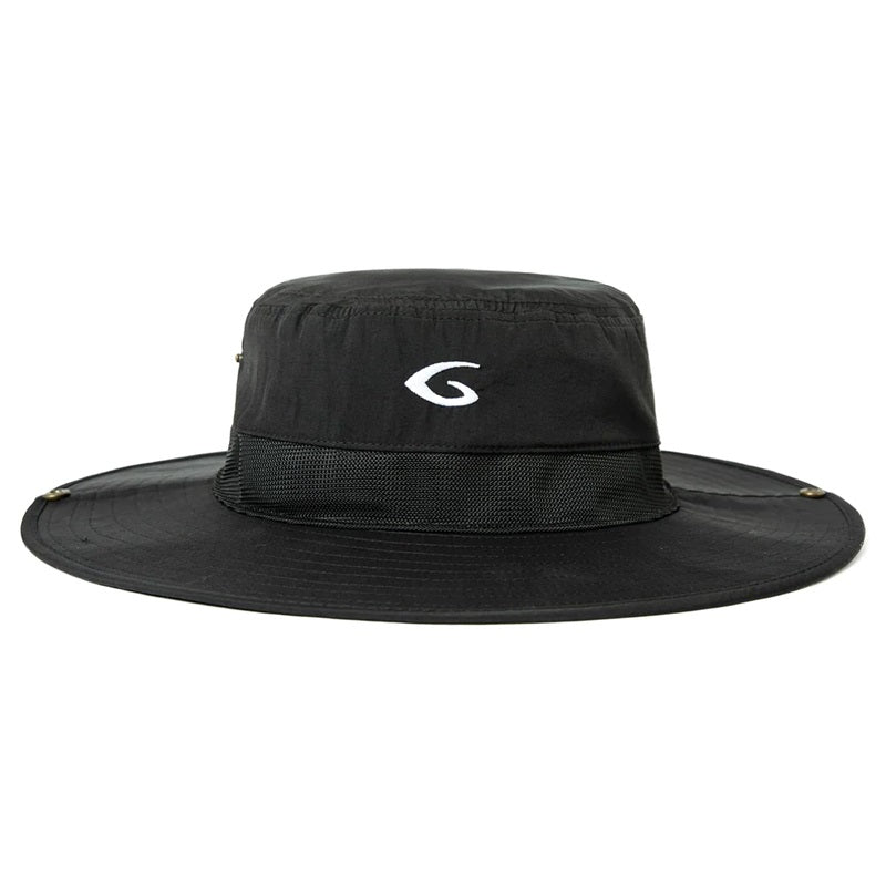 Comhats wide brimmed lightweight sun hat Black Medium/Large