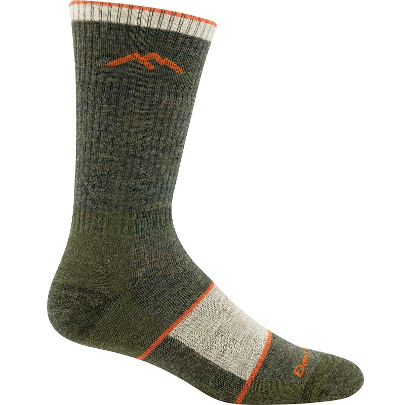 Darn Tough Mens Hiker Boot Sock Full Cushion 1405 Olive