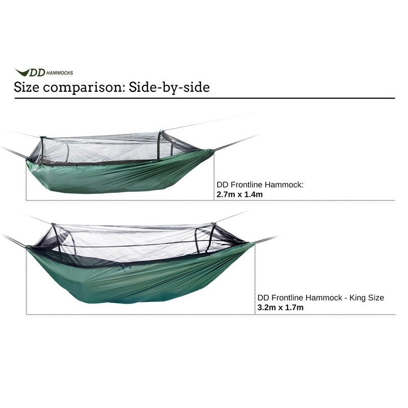 DD Hammocks Frontline Hammock King Size Olive