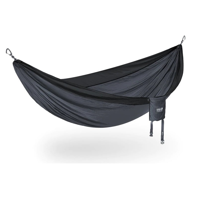 ENO Doublenest Hammock Charcoal / Black