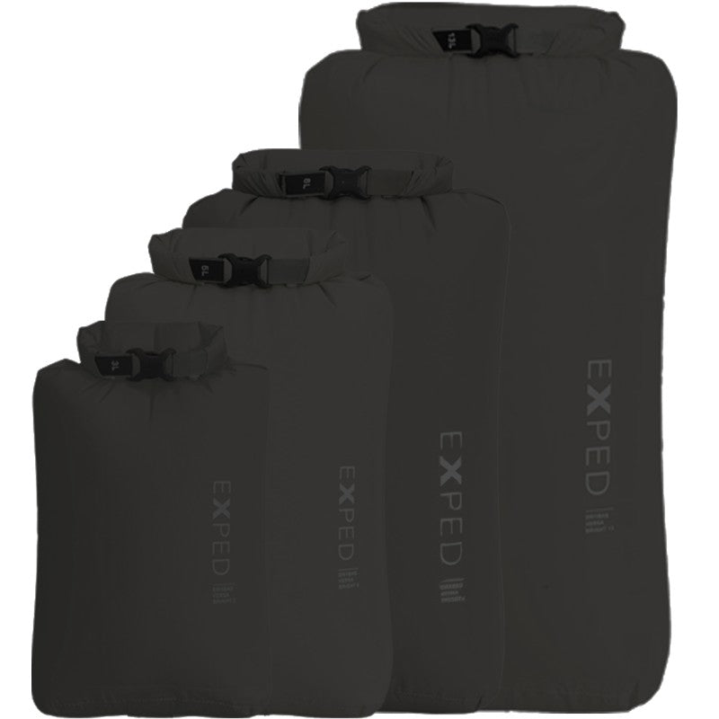 Exped Drybag Versa Set 4 Pack Black