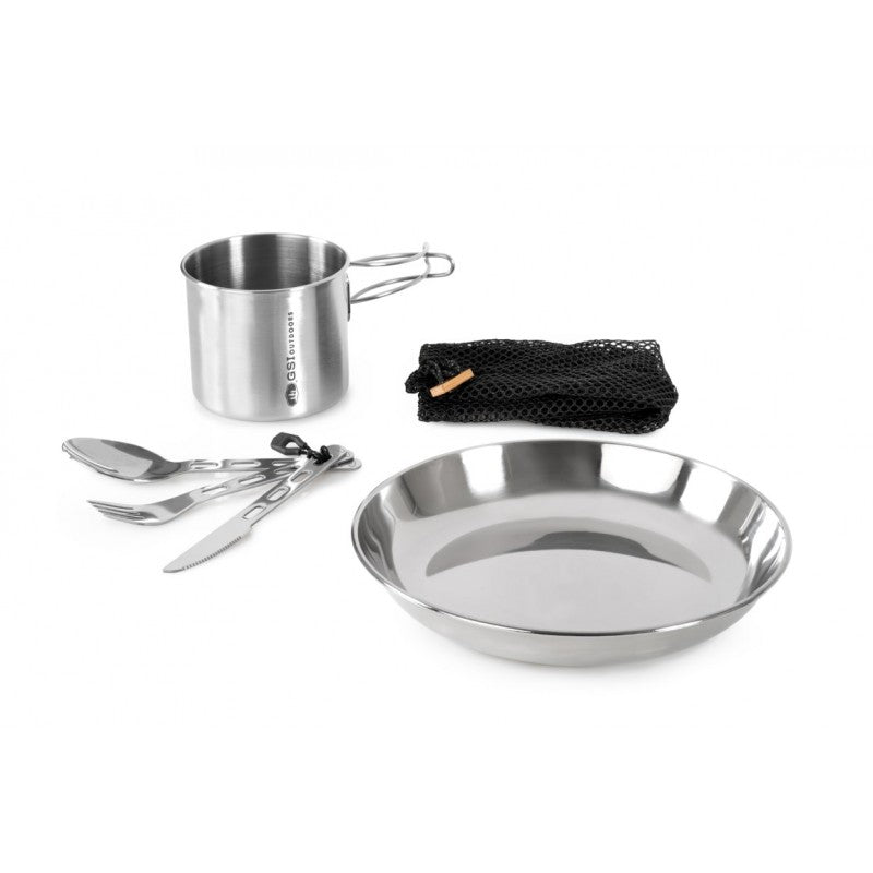 GSI Glacier Stainless 1 Person Set
