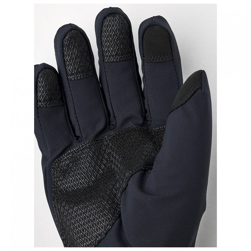 Hestra CZone Contact Pick Up - 5 Finger Black