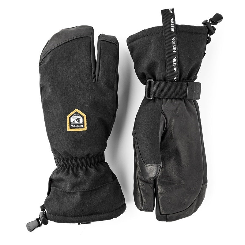 Hestra CZone Mountain - 3 Finger Black