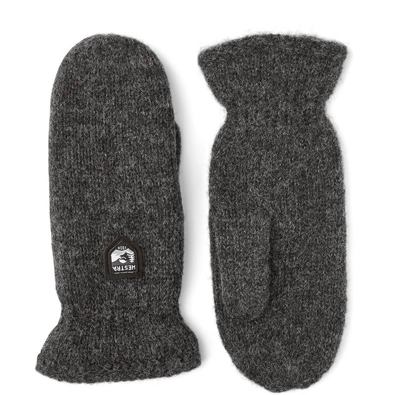 Hestra Basic Wool Mitt - Charcoal
