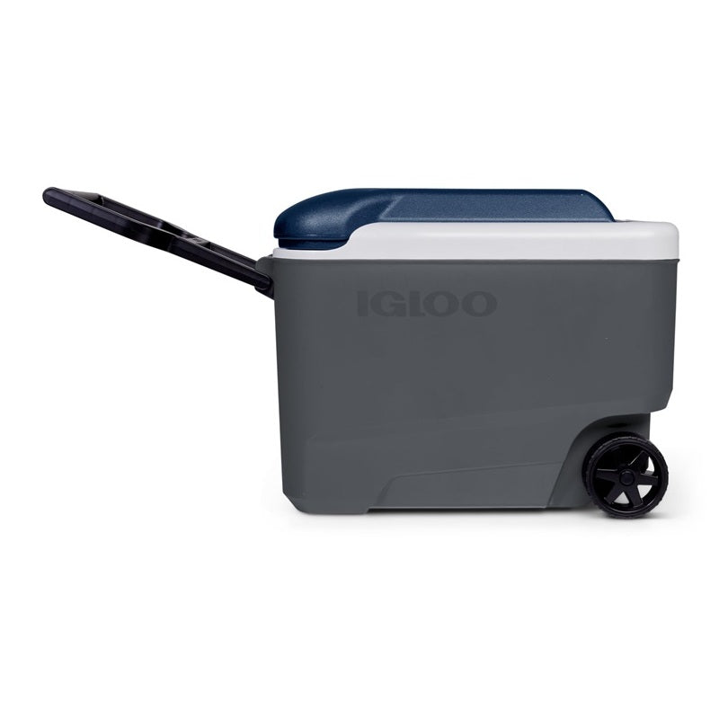 Igloo Maxcold 40QT Roller - Carb/Aeg Blue