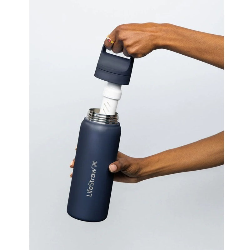 Lifestraw Go Stainless Steel 1L - Aegean Sea
