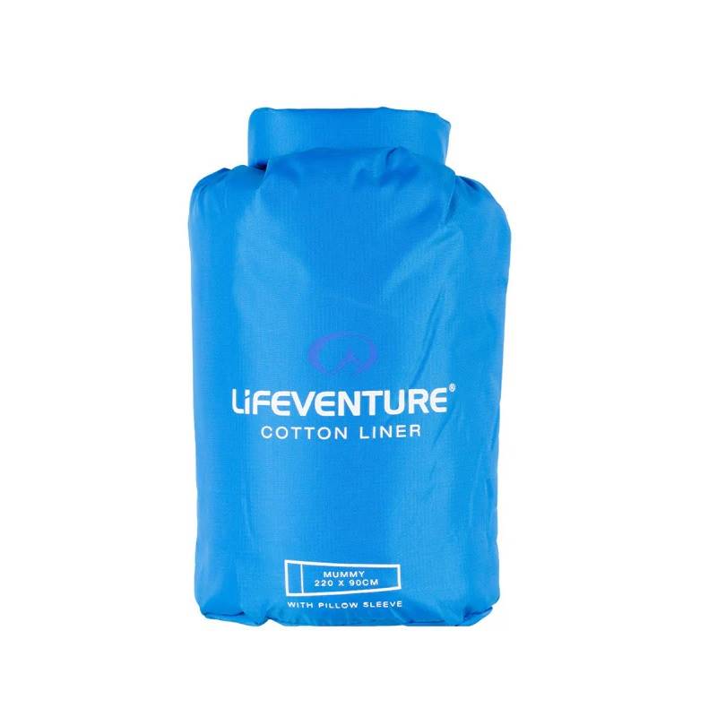 Lifeventure Cotton Sleeping Bag Liner Mummy