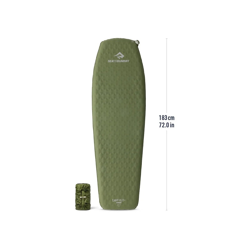 Sea To Summit Camp Plus Self Inflating Mat - Regular - Cypress