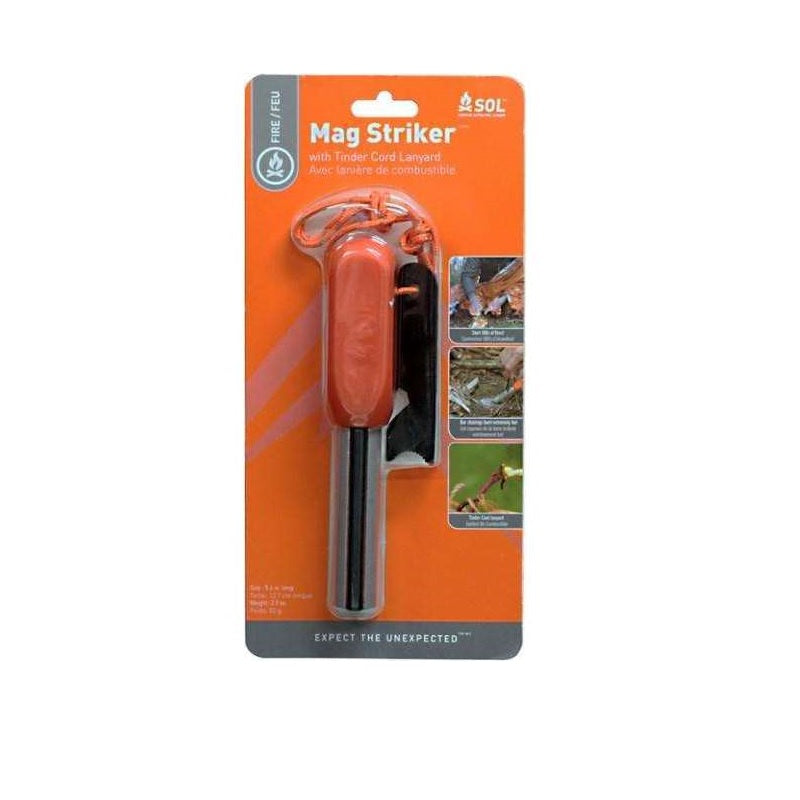 SOL Mag Striker With Tinder Cord