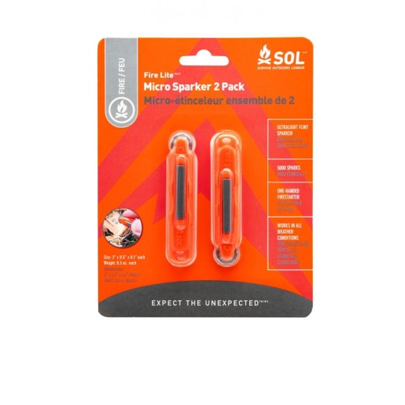 SOL Fire Lite Micro Sparker ( 2 Pack )
