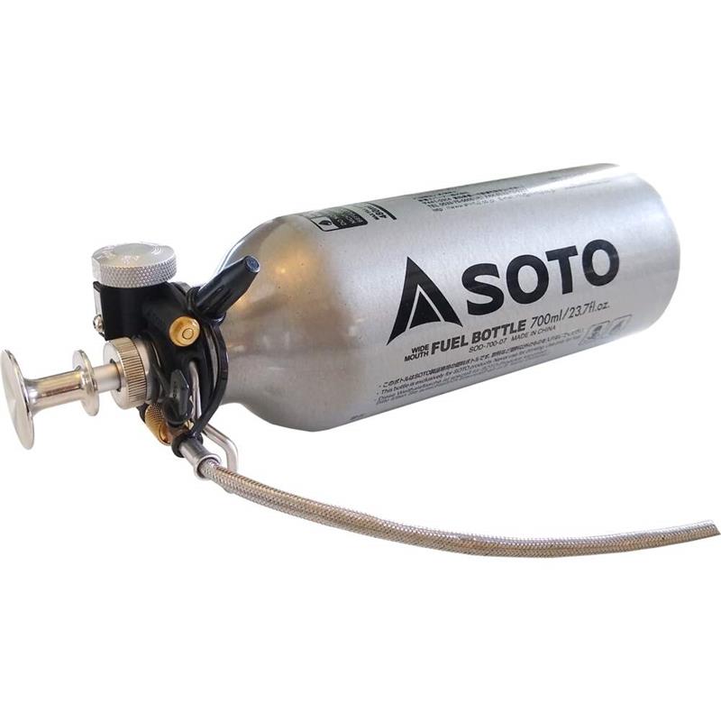 Soto Stormbreaker with Fuel Bottle