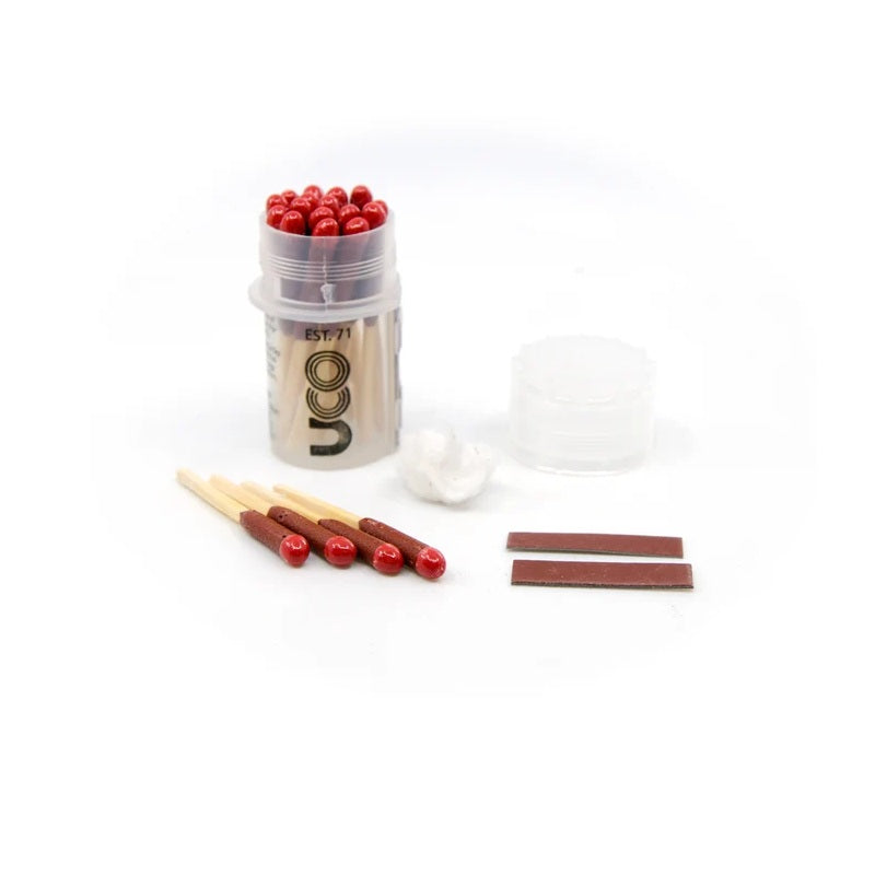 UCO Survival Hurricane Match Kit, 20 Matches