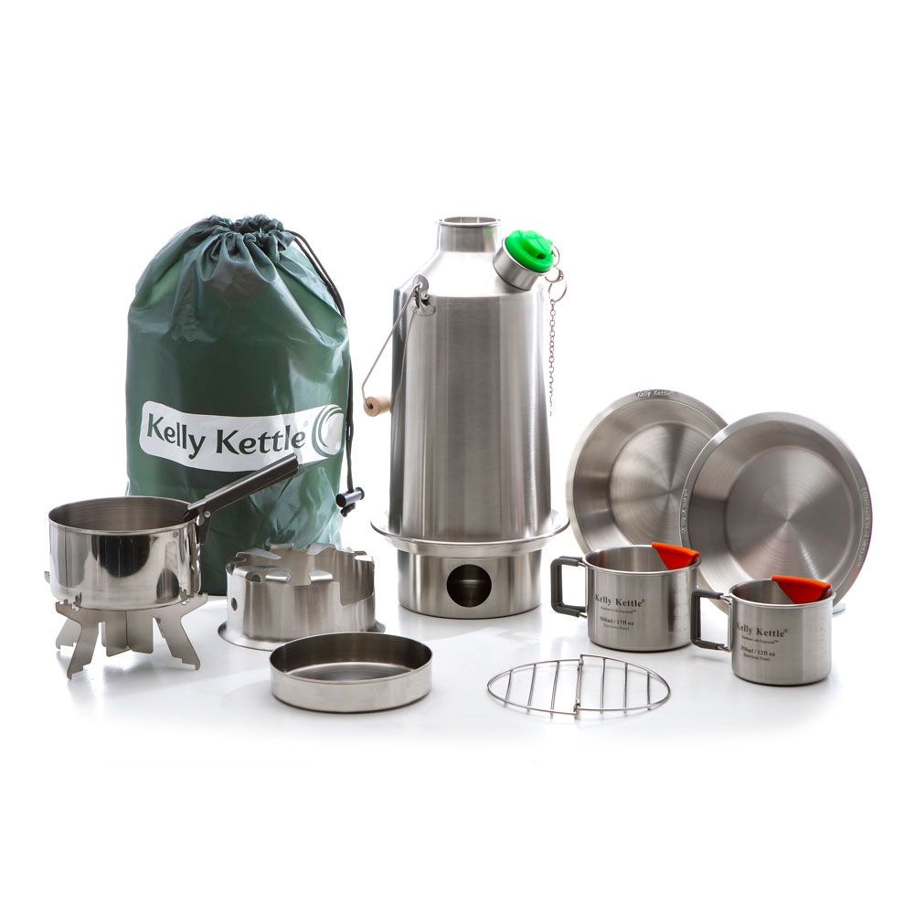 Kelly Kettle Ultimate Base Camp Kit - Stainless Steel