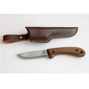 BeaverCraft BSH2 — Carbon Steel Bushcraft Knife Walnut Handle