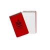 Modestone Top Spiral Waterproof Notepad 76 x 130mm Red 50 Sheets