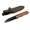 BeaverCraft BSH5 — Carbon Steel Compact Bushcraft Knife Oak Handle