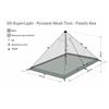 DD Hammocks Superlight Pyramid Mesh Tent - Family