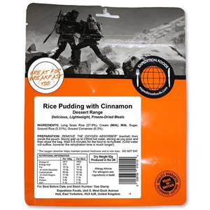 Expedition Foods Rice Pudding With Cinnamon 450 Kcal