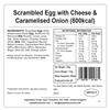 Expedition Foods Scrambled Egg with Cheese & Caramelised Onion 800 Kcal