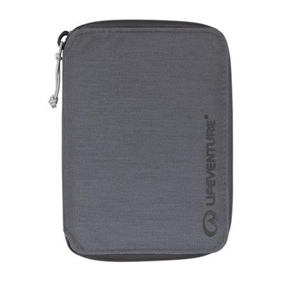 Lifeventure RFID Mini Travel Wallet Recycled Grey
