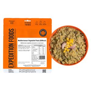 Expedition Foods Mediterranean Vegetable Pasta 800 Kcal
