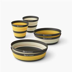 Sea to Summit Frontier UL Collapsible Dinnerware Set - 2 Person - 6 Piece