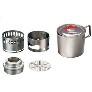Evernew Titanium Mug Pot 500 Stove Set