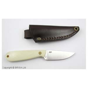 Brisa Necker 70 Knife Ivory Micarta 9808