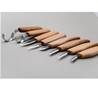 BeaverCraft S08 - Wood Carving Set of 8 Knives