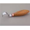 BeaverCraft SK2SOAK – Spoon Carving Knife 30 mm with Oak Handle and Leather Sheath