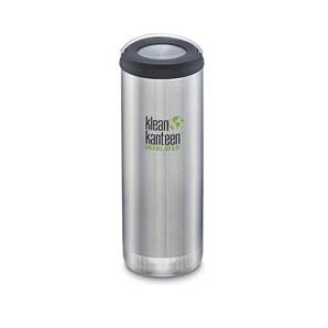 Klean Kanteen Insulated TKWide with Loop Cap 473ml - Brushed Stainless