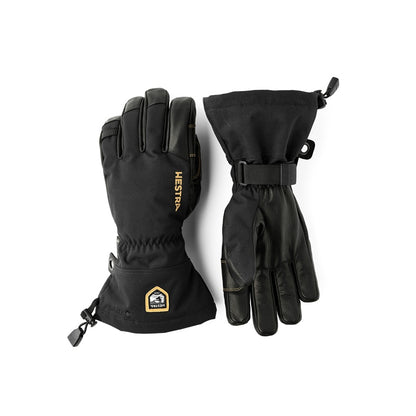 Hestra Army Leather Gore-Tex - 5 finger - Black