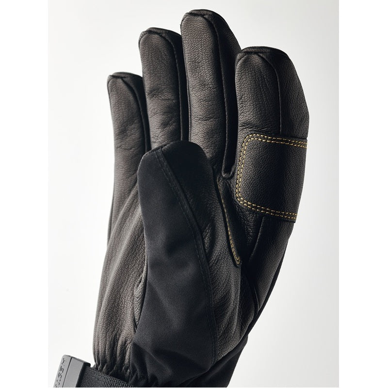 Hestra Army Leather Gore-Tex - 5 finger - Black