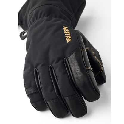 Hestra Army Leather Gore-Tex - 5 finger - Black