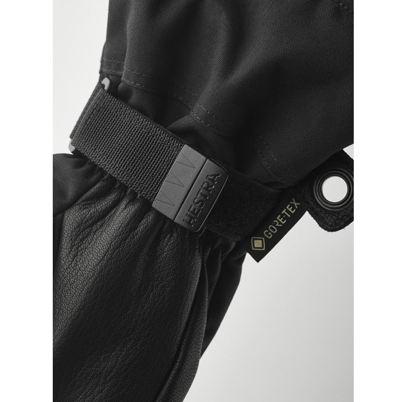 Hestra Army Leather Gore-Tex - 5 finger - Black