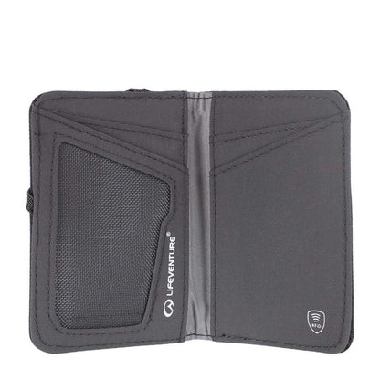 Lifeventure RFID Card Wallet Recycled Grey