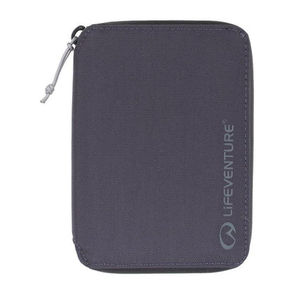 Lifeventure RFID Mini Travel Wallet Recycled Navy Blue