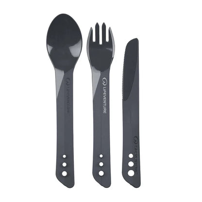 Lifeventure Ellipse Camping Tableware Set Graphite