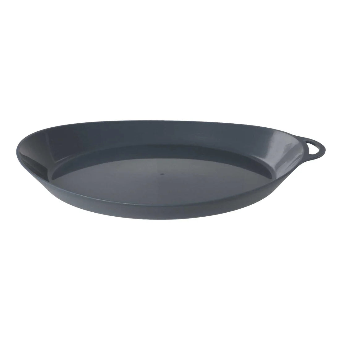 Lifeventure Ellipse Plastic Camping Plate - Graphite