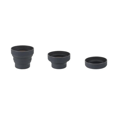 Lifeventure Ellipse Collapsible Mug - Graphite