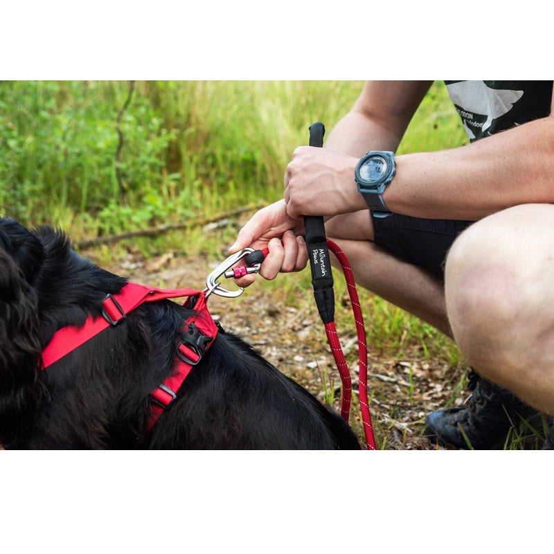 Mountain Paws Rope Dog Lead Red