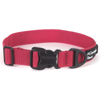 Mountain Paws Extra Tough Dog Collar Red