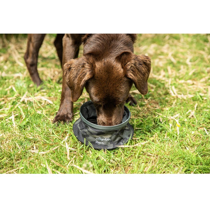 Mountain Paws Collapsible Dog Water Bowl Camo