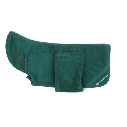 Mountain Paws Dog Robe Green