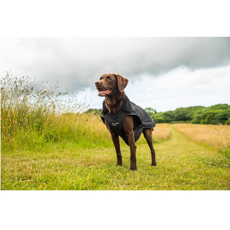 Mountain Paws Fleece Lined Dog Raincoat