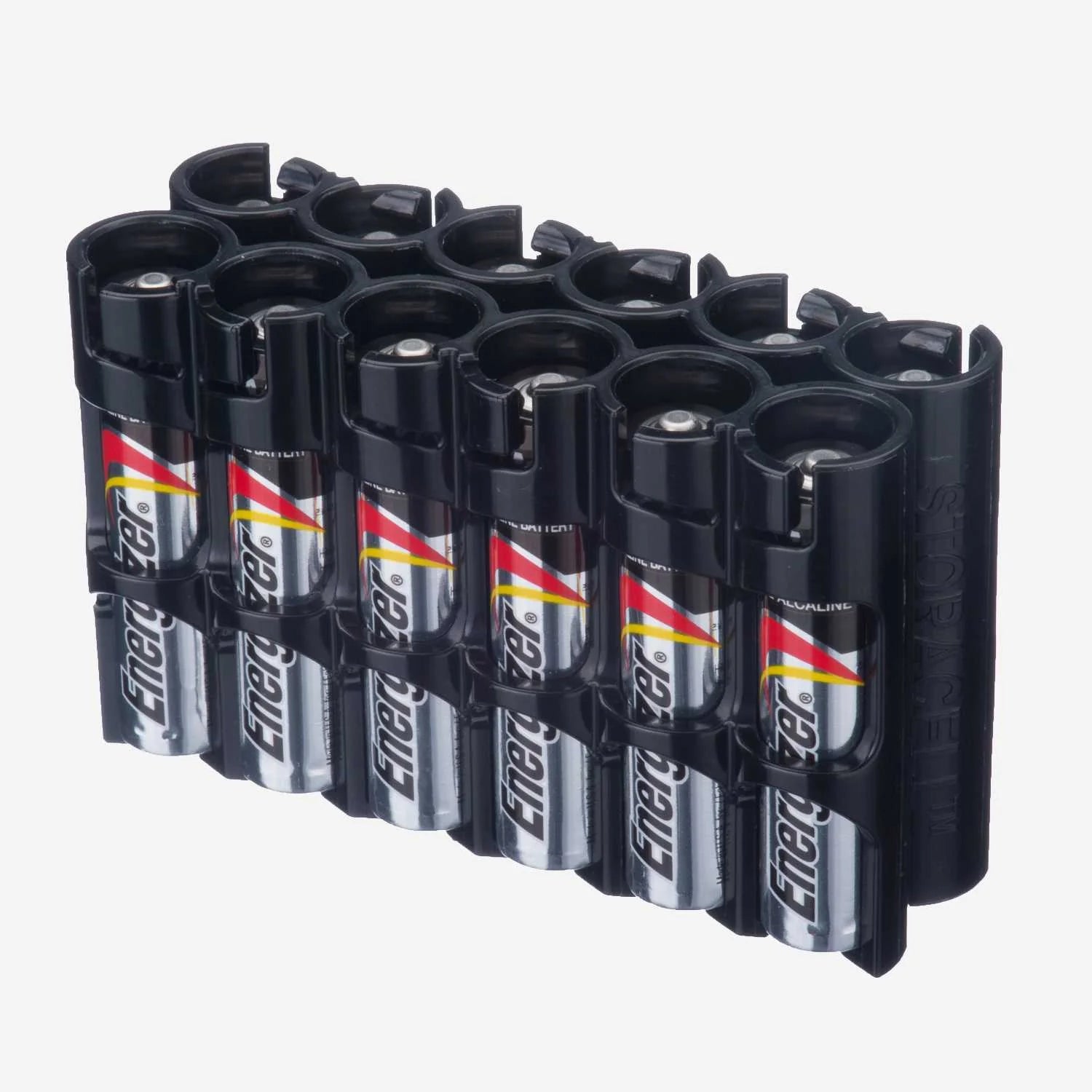 Powerpax SlimLine 12AAA Battery Case