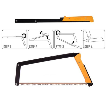 Agawa Canyon Boreal 24 Saw With All Purpose Blade - Black and Yellow