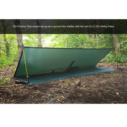 DD Hammocks Poncho Tarp Olive